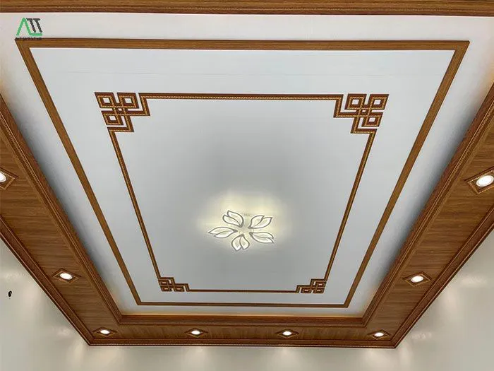 Ốp Nhựa Nano Trần Nhà Trắng